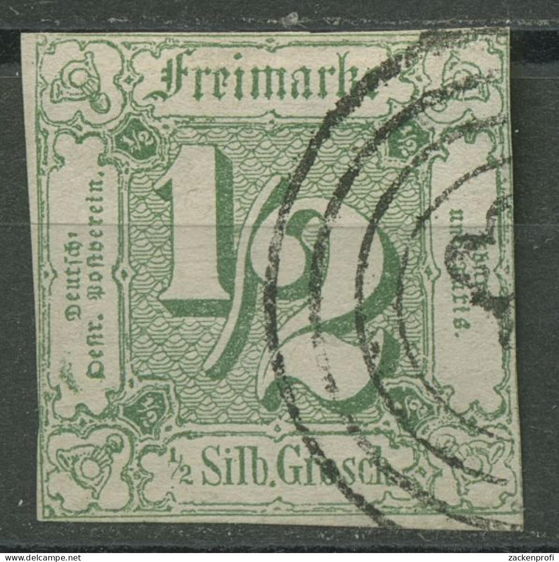Thurn Und Taxis 1859/61 1/2 Silbergroschen 14 Gestempelt - Sonstige & Ohne Zuordnung