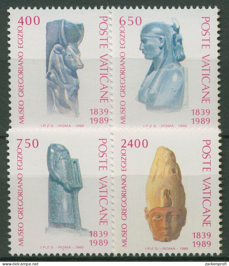 Vatikan 1989 Ägyptisches Museum 969/72 Blockeinzelmarken Postfrisch - Ungebraucht