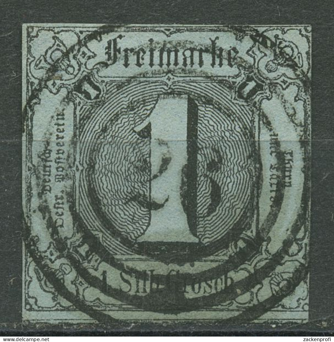 Thurn Und Taxis 1853 1 Sgr. 11 A Mit Nr.-Stpl. 26 GROSSALMERODE - Otros & Sin Clasificación