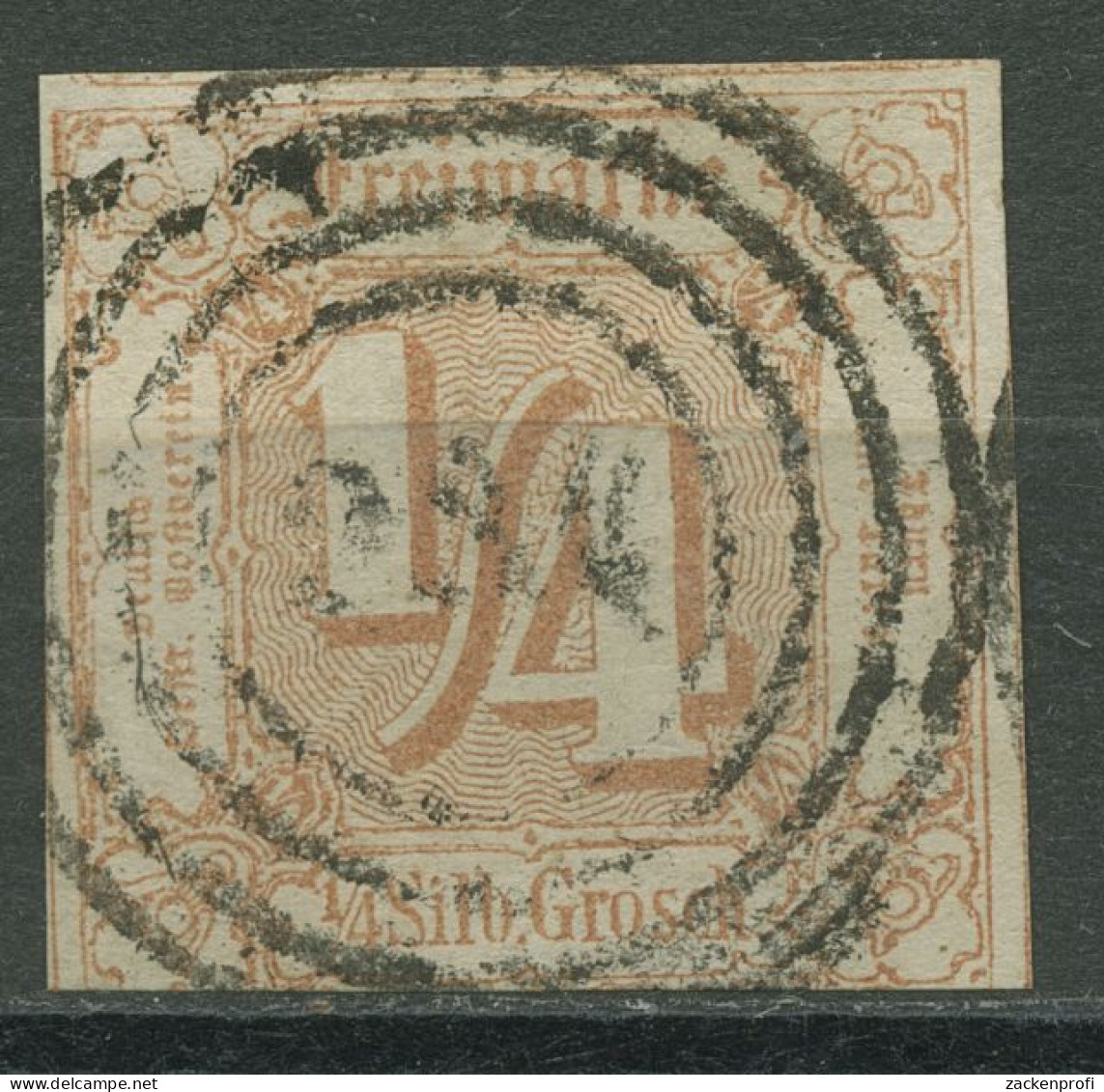 Thurn Und Taxis 1859/61 1/4 Silbergroschen 13 Gestempelt - Sonstige & Ohne Zuordnung