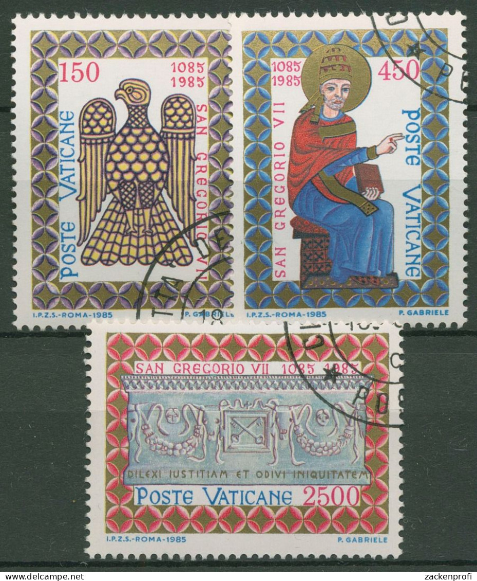 Vatikan 1985 Papst Gregor VII. 873/75 Gestempelt - Usados