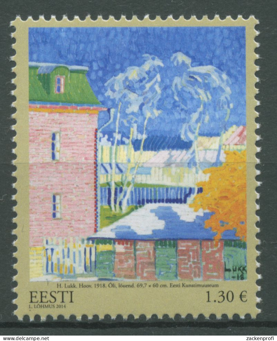 Estland 2014 Kunst Gemälde 810 Postfrisch - Estonie