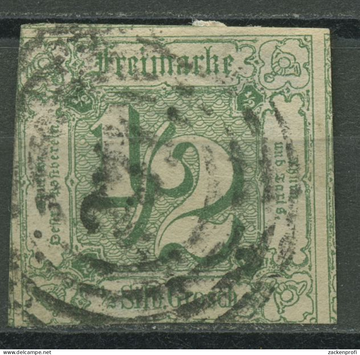 Thurn Und Taxis 1859/61 1/2 Sgr. 14 Gestempelt - Altri & Non Classificati