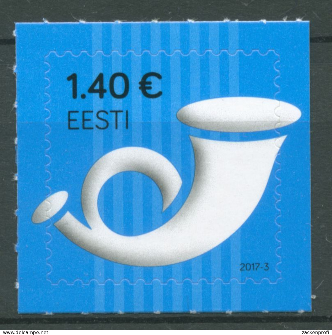 Estland 2016 Freimarke Posthorn 850 II Postfrisch - Estonia