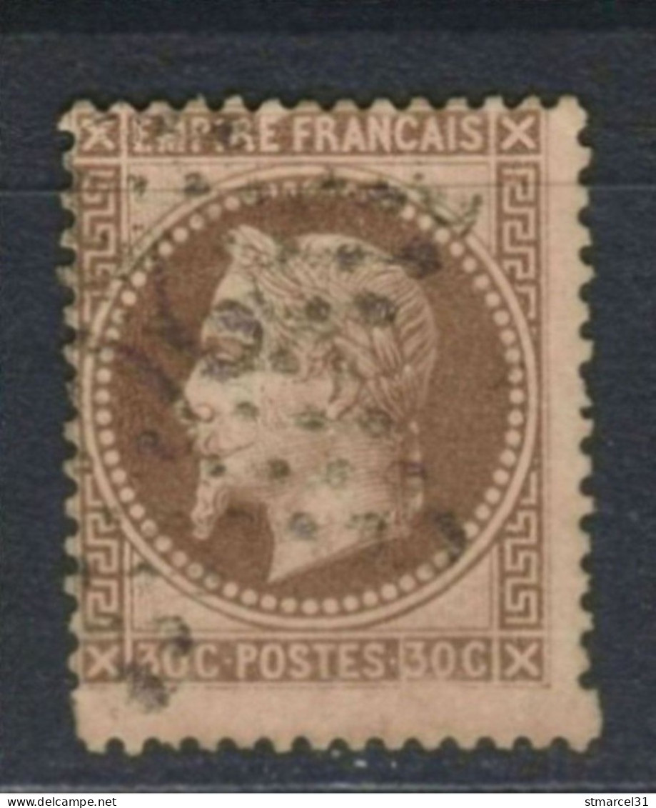 BELLE VAR Timbre GEANT N°30 + ETOILE 26 (+ 10€) TBE - 1863-1870 Napoleone III Con Gli Allori