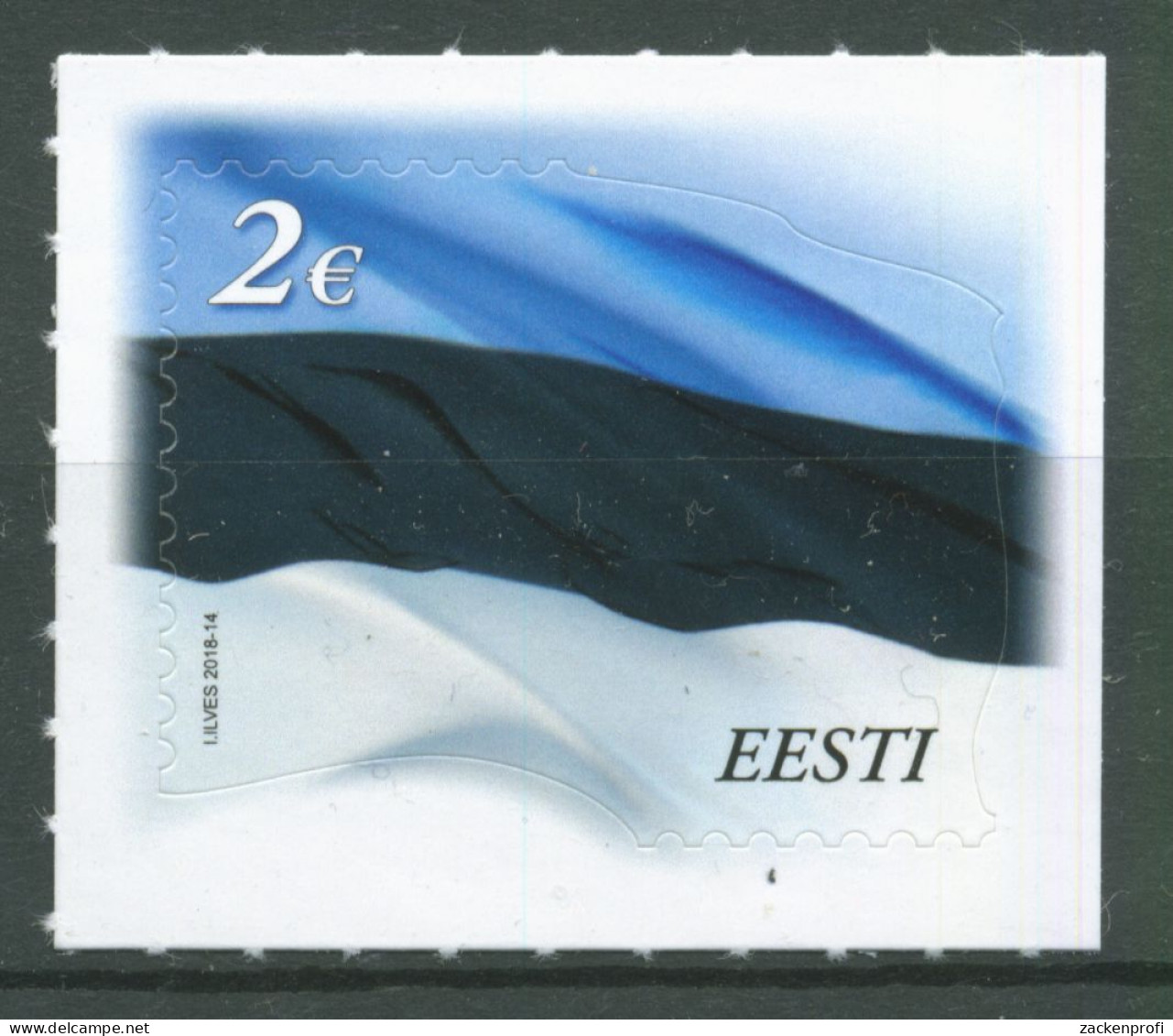 Estland 2014 Staatsflagge 788 II Postfrisch - Estonia