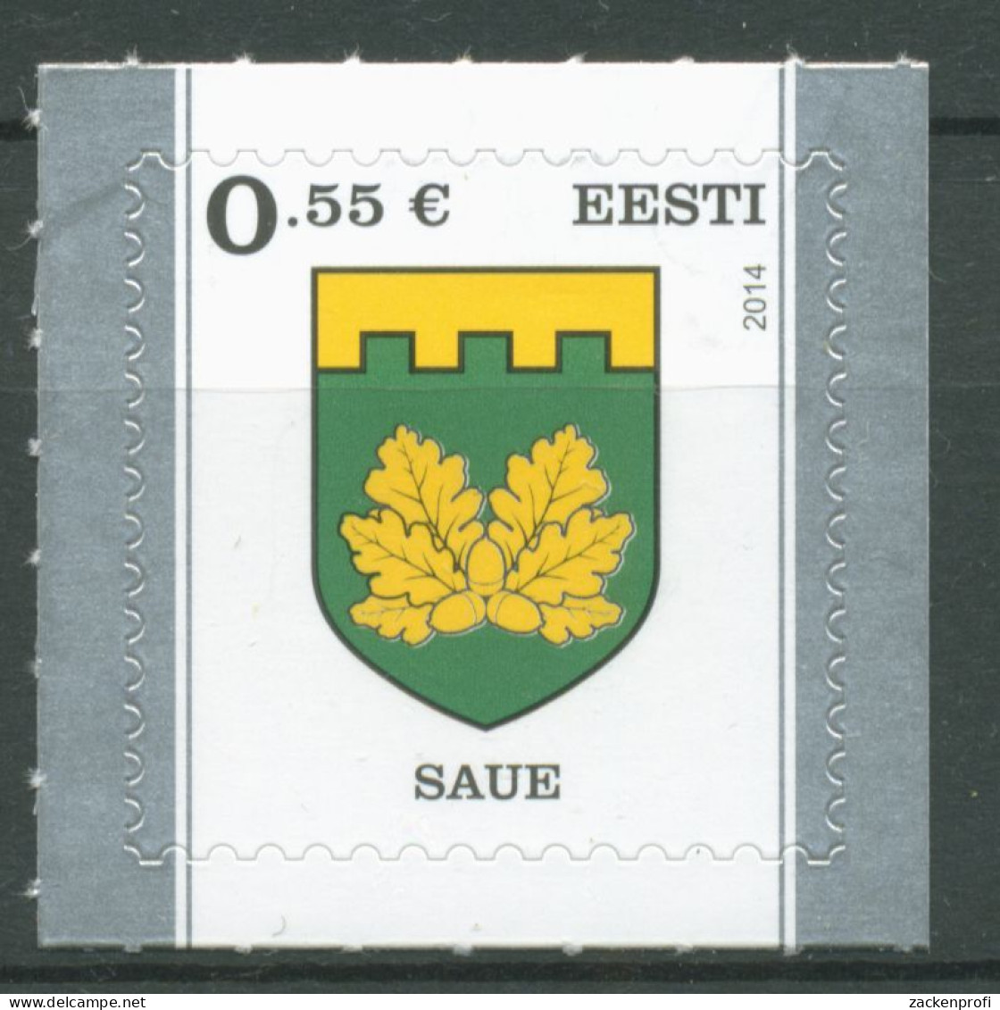 Estland 2014 Stadtwappen 806 Postfrisch - Estonia