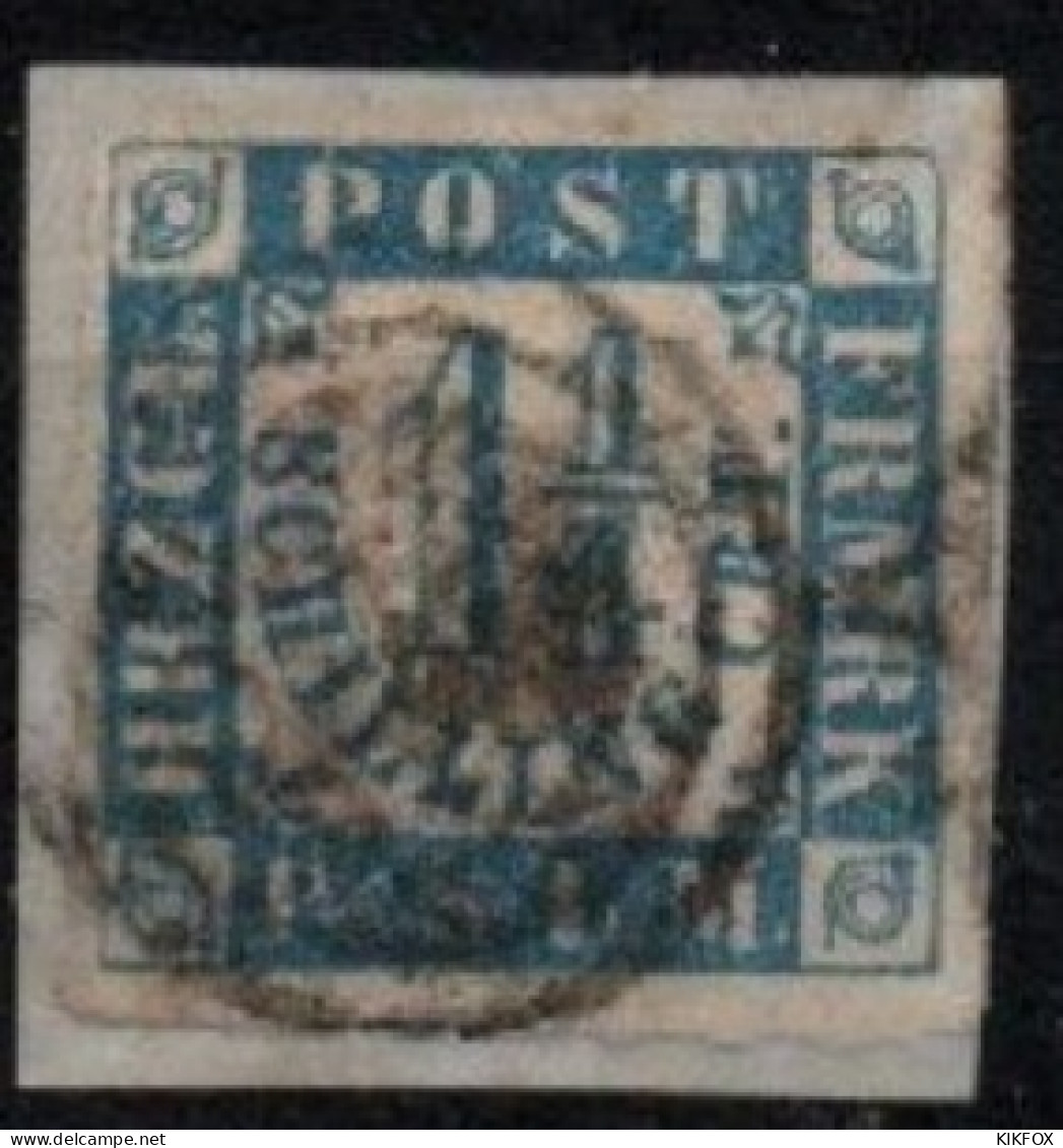 ALTDEUTSCHLAND , SCHLESWIG-HOLSTEIN, 1864, MI 7, 1 1/4 SCHILLING, WERTANGABE IM VIERECK, GESTEMPELT,OBLITERE - Schleswig-Holstein