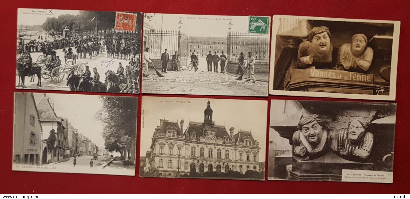 21 Cartes -  Vannes-  (56 - Morbihan ) - Vannes