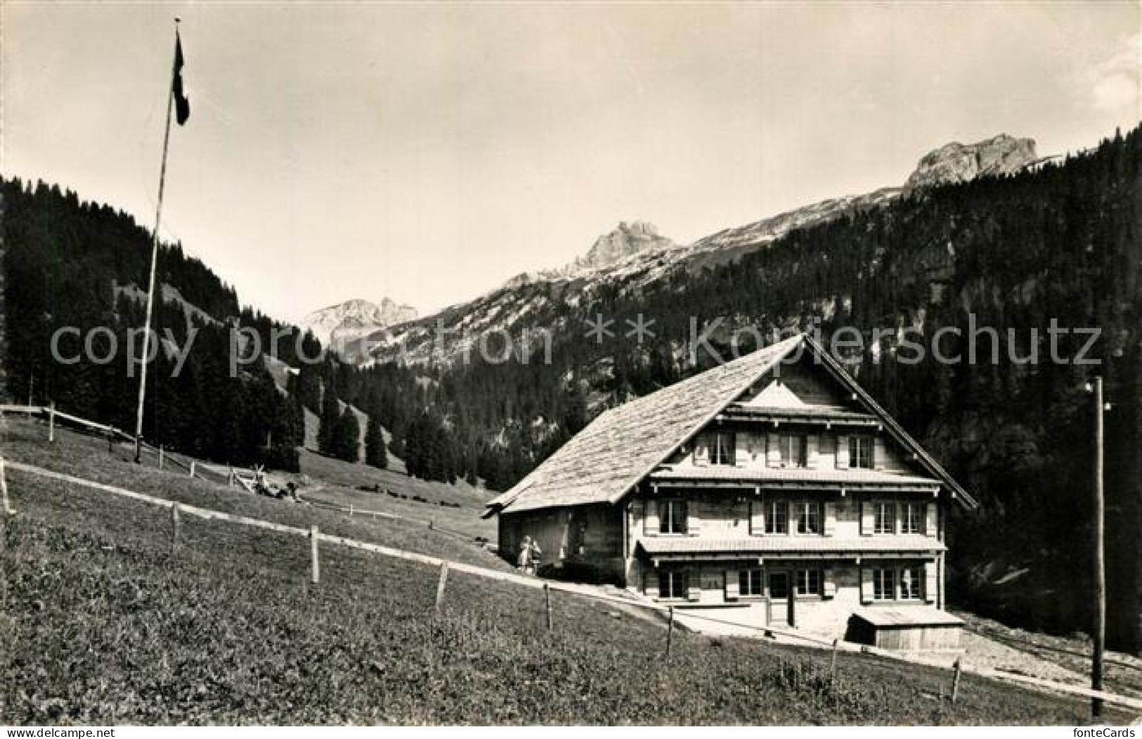 13372720 Riemenstalden Berghaus St Bernhard Alp Kirchrueti Riemenstalden - Sonstige & Ohne Zuordnung