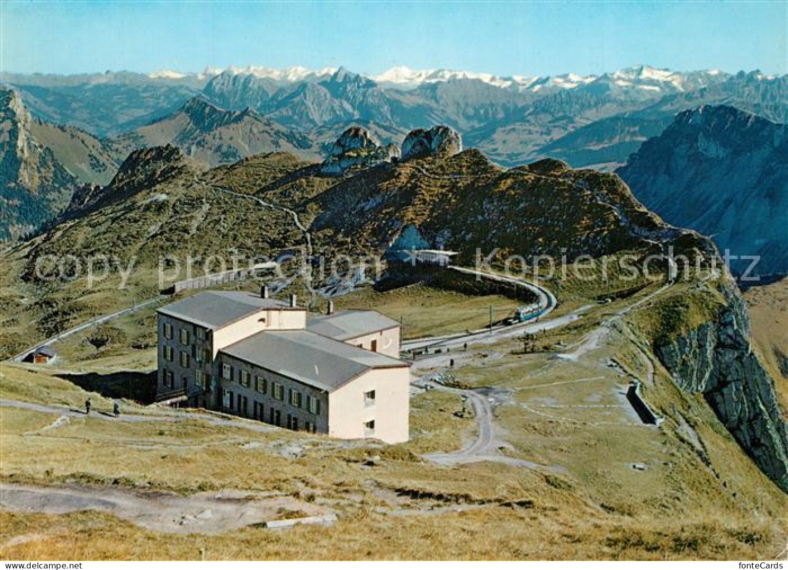 13362871 Rochers De Naye Grand Hotel Vue Sur Les Alpes Bernoises Rochers De Naye - Autres & Non Classés