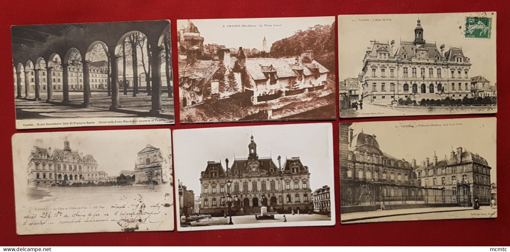 22 Cartes -  Vannes-  (56 - Morbihan ) - Vannes