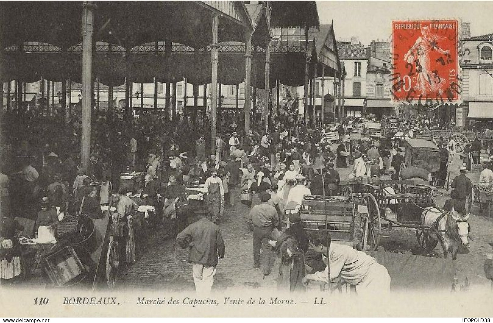 Bordeaux Marché Des Capucins - Bordeaux