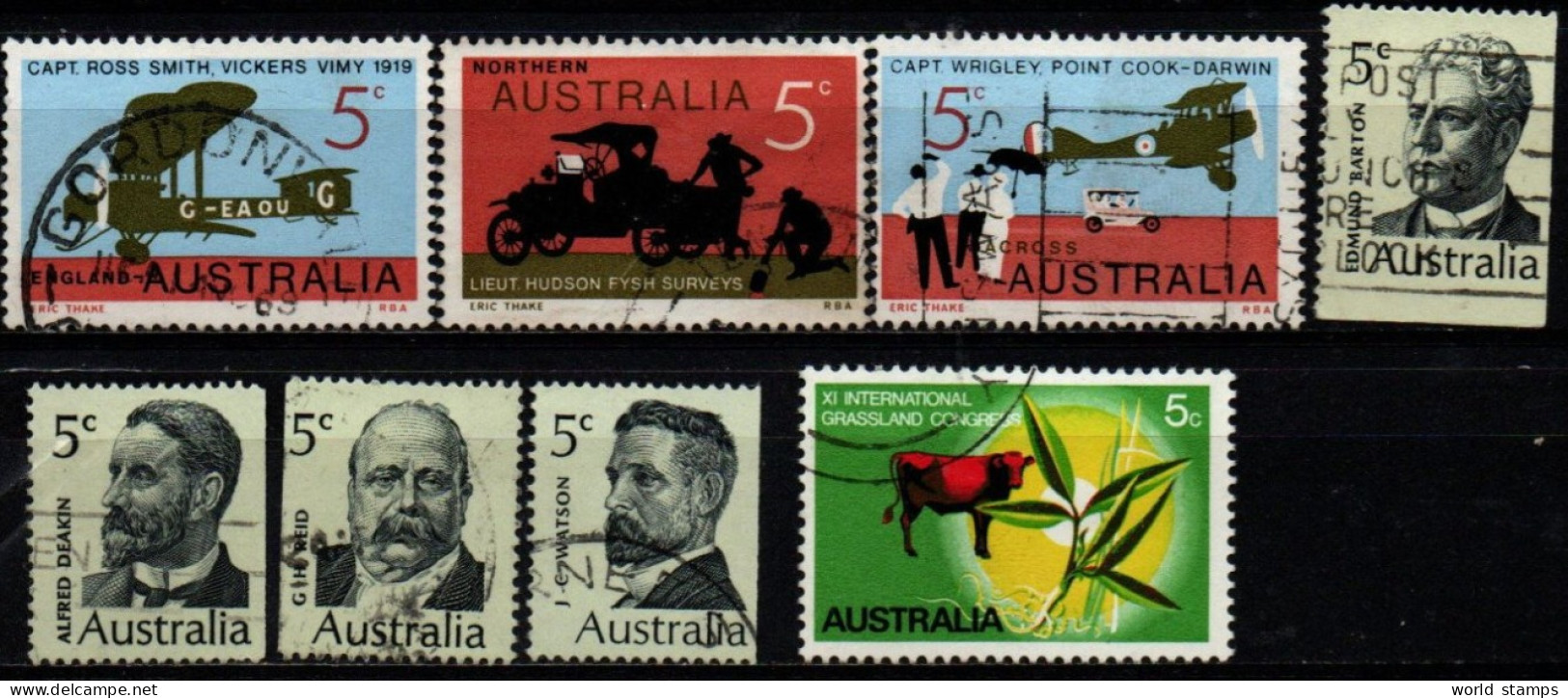 AUSTRALIE 1969-70 O - Oblitérés