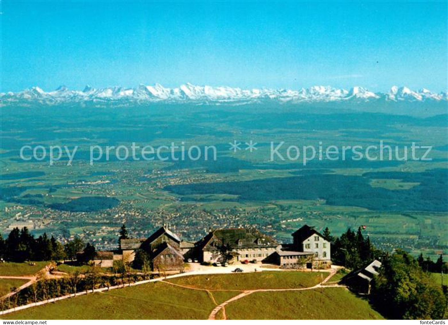 13360574 Weissenstein SO Kurhaus Hotel Alpenpanorama Fliegeraufnahme Weissenstei - Otros & Sin Clasificación