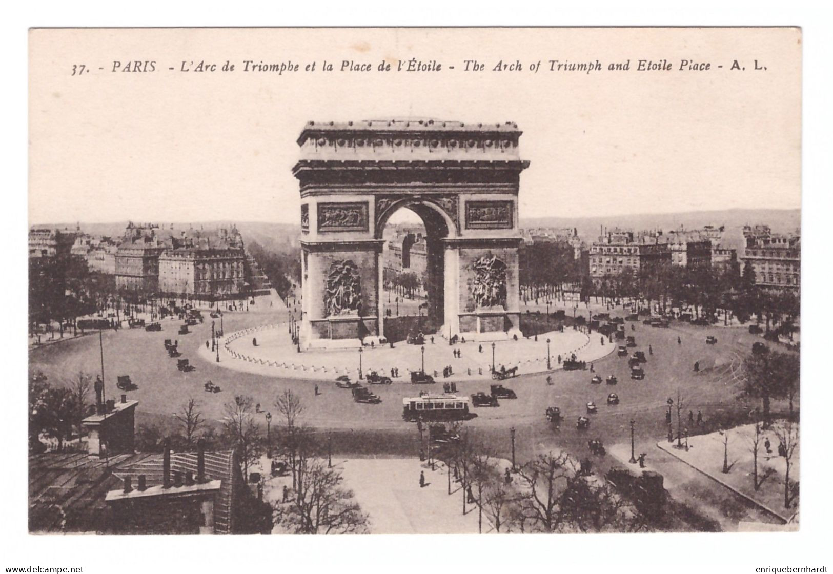 FRANCE // PARIS // L'ARC DE TRIOMPHE ET LA PLACE DE L'ÉTOILE - Otros Monumentos