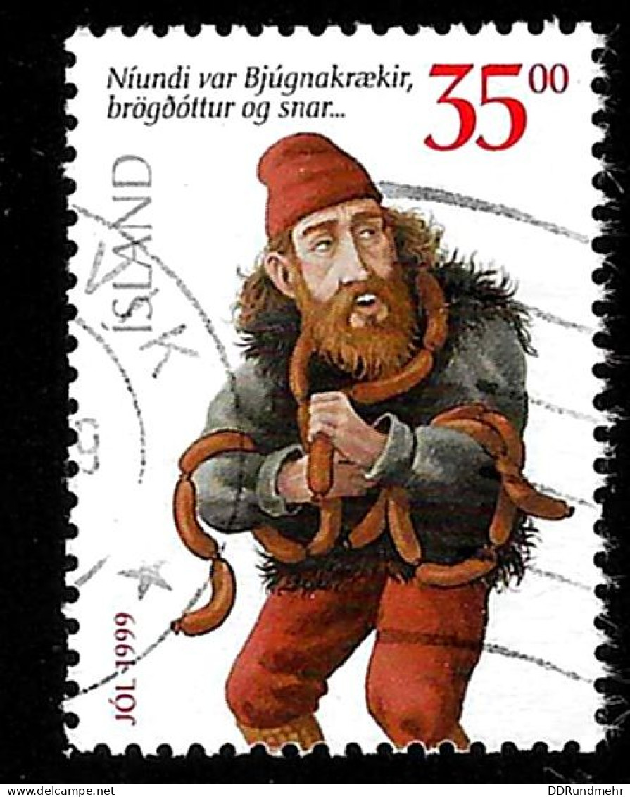1999 Trolls Michel IS 936 Stamp Number IS 896i Yvert Et Tellier IS 877K Stanley Gibbons IS 947 Used - Gebraucht