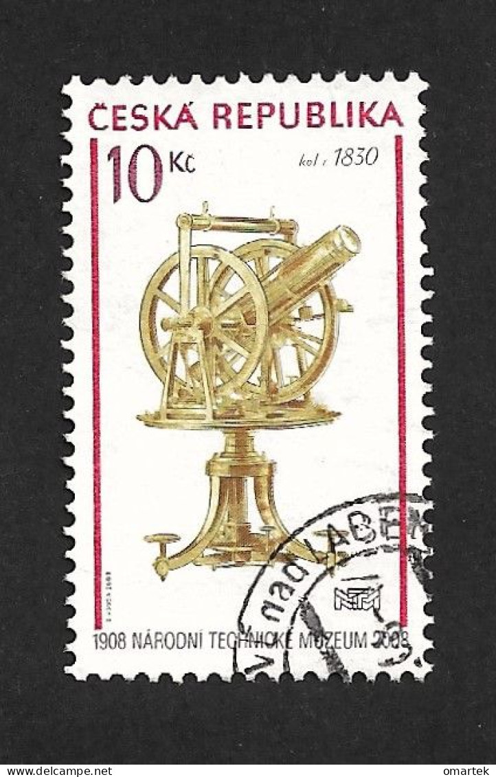 Czech Republic 2008 ⊙ Mi 555 Sc 3382 National Technical Museum In Prague. Tschechische Republik. C3 - Used Stamps