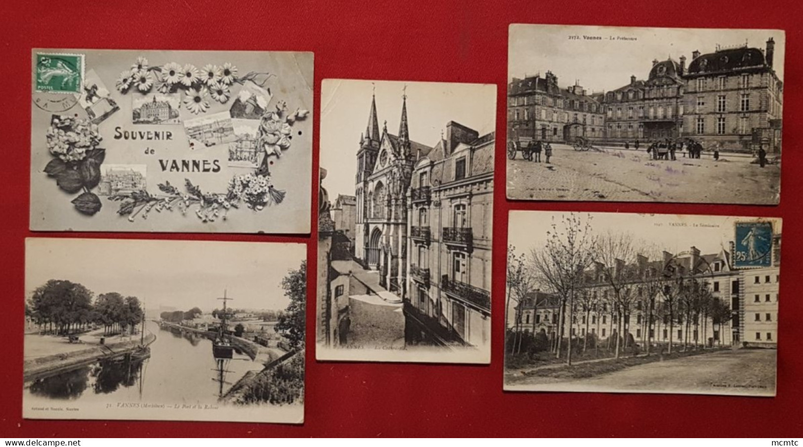 22 Cartes -  Vannes-  (56 - Morbihan ) - Vannes