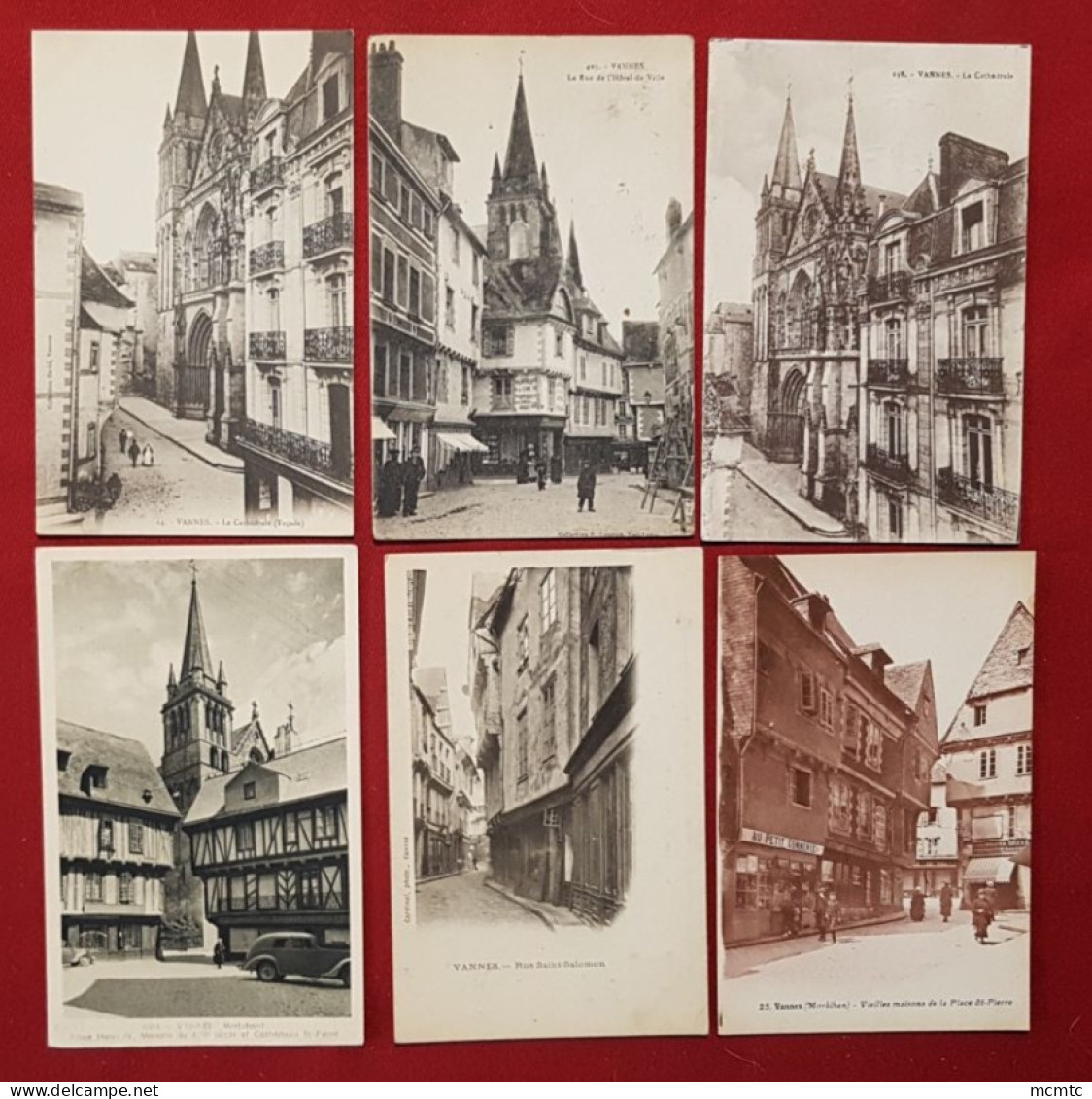 22 Cartes -  Vannes-  (56 - Morbihan ) - Vannes