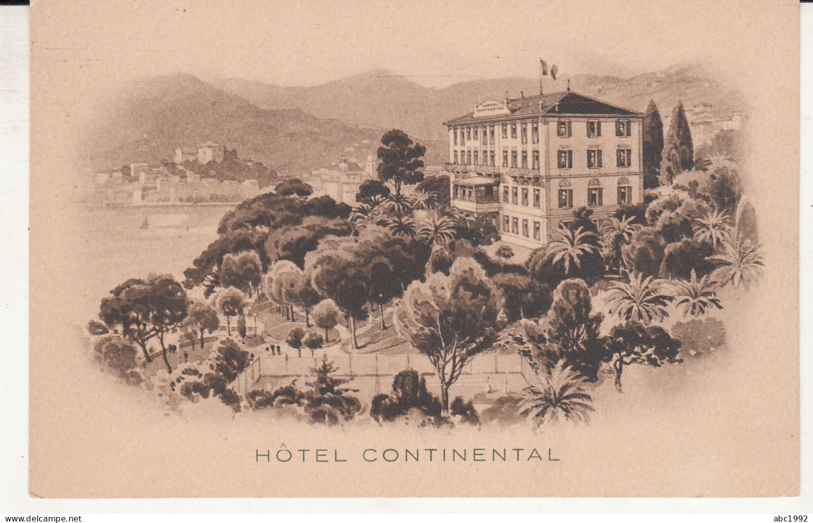 4 - Santa Margherita Ligure - Hotel Continental - Autres & Non Classés