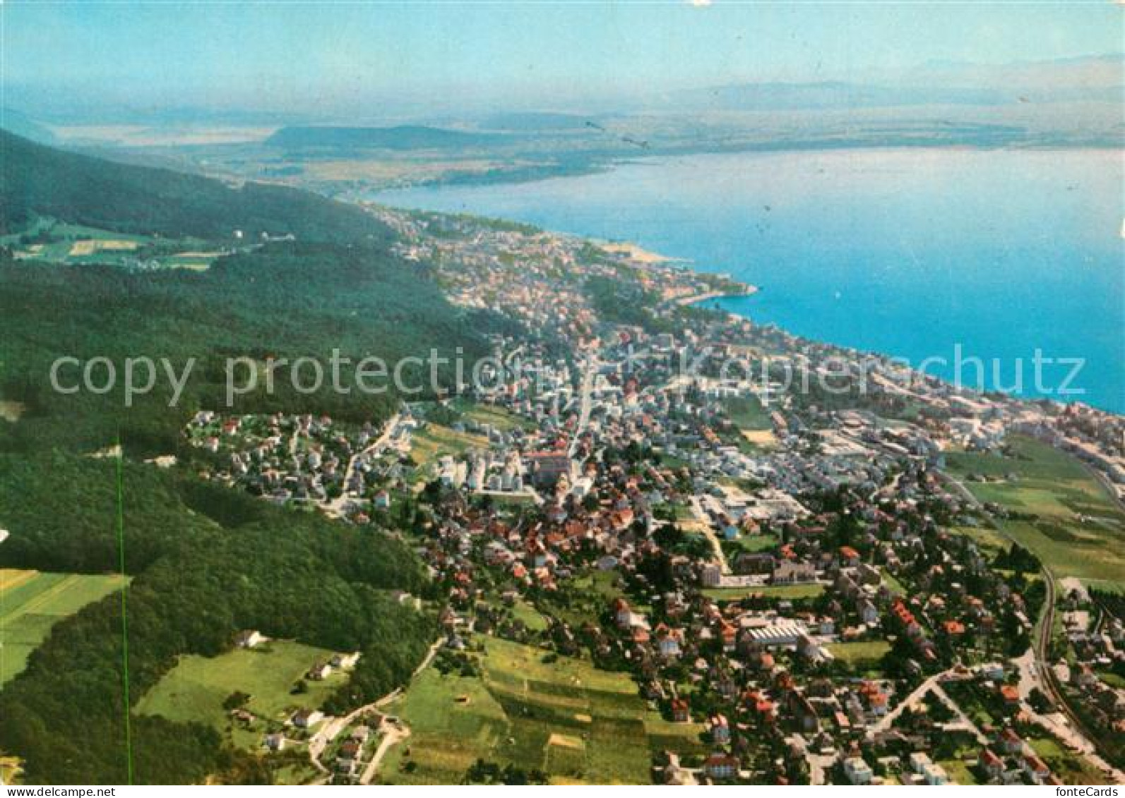 13355494 Peseux NE Et Neuchatel Lac Vue Aérienne Peseux NE - Autres & Non Classés