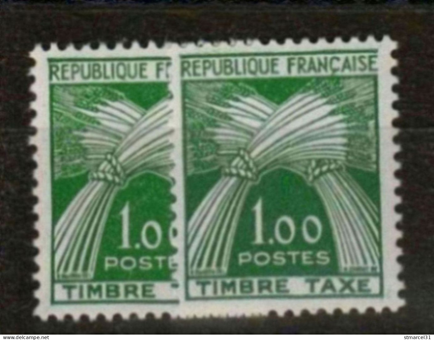 Les N°94 Vert Et RARE NUANCE Vert Jaune Vif Neufs** Cote>80€ - 1960-.... Nuevos