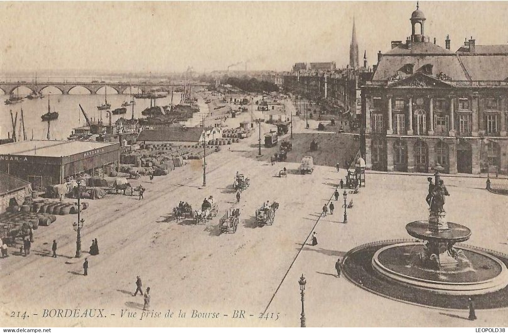 Bordeaux Vue Prise De La Bourse - Bordeaux