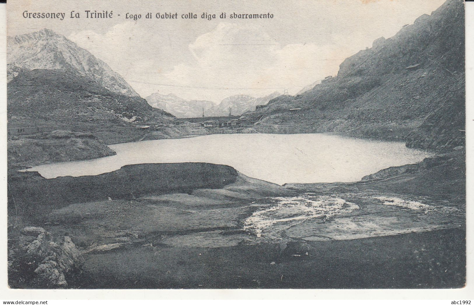 4 - Gressoney La Trinitè - Lago Di Gabiet - Autres & Non Classés