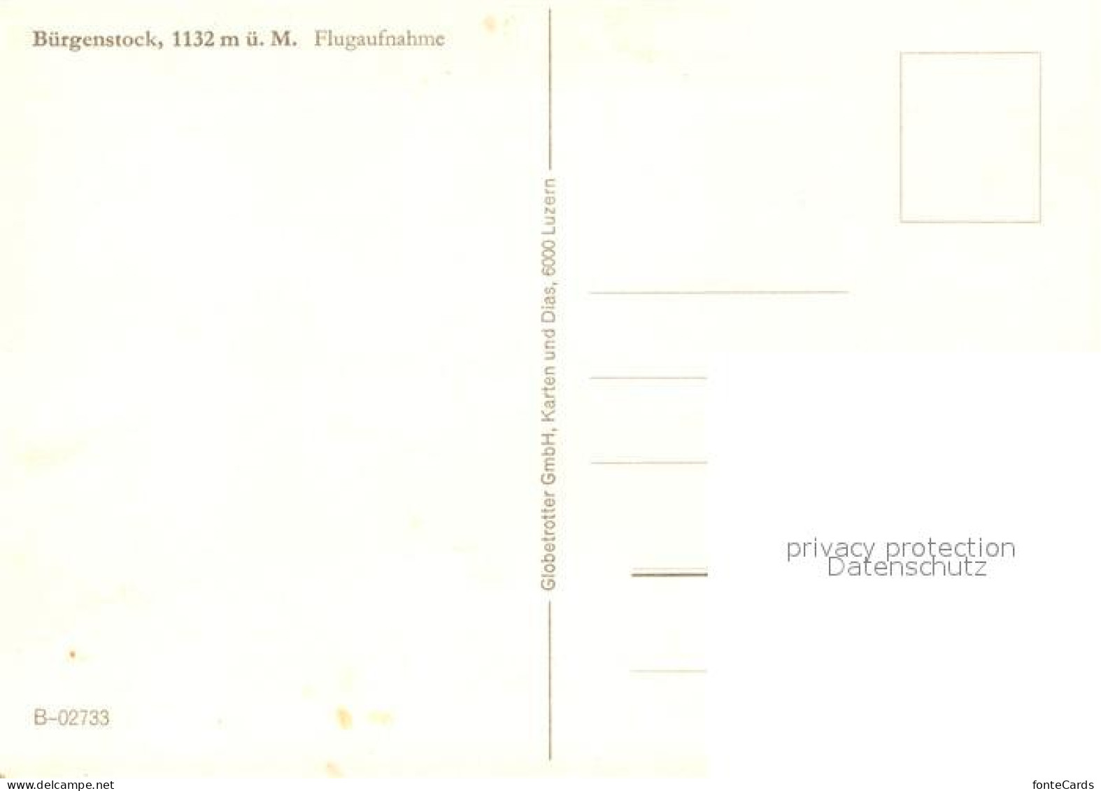 13355018 Buergenstock Vierwaldstaettersee Fliegeraufnahme Buergenstock - Otros & Sin Clasificación