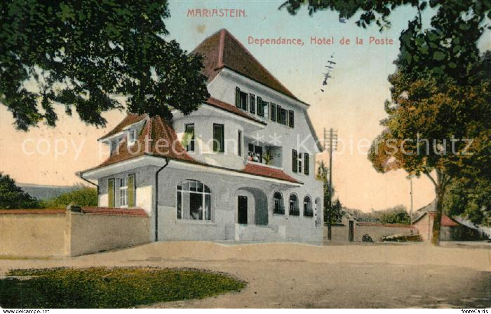 13341792 Mariastein SO Dependance Hotel De La Poste Mariastein SO - Otros & Sin Clasificación