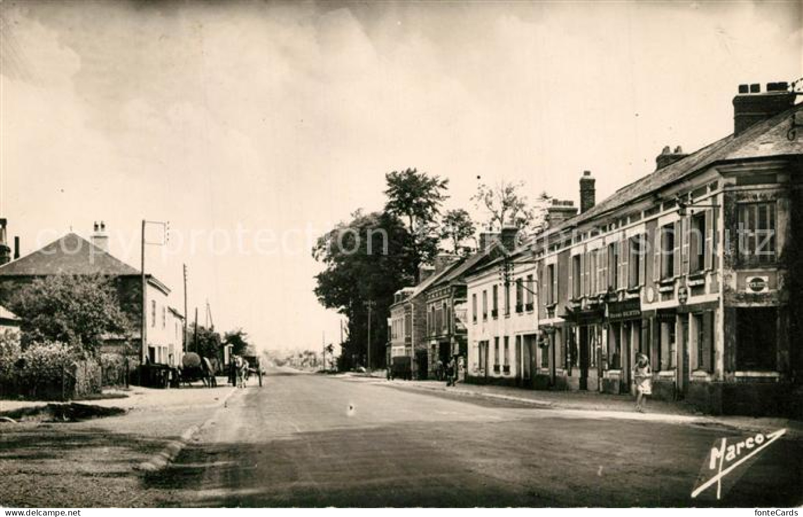 13341764 St Aubin-Sauges La Route Nationale St Aubin-Sauges - Andere & Zonder Classificatie