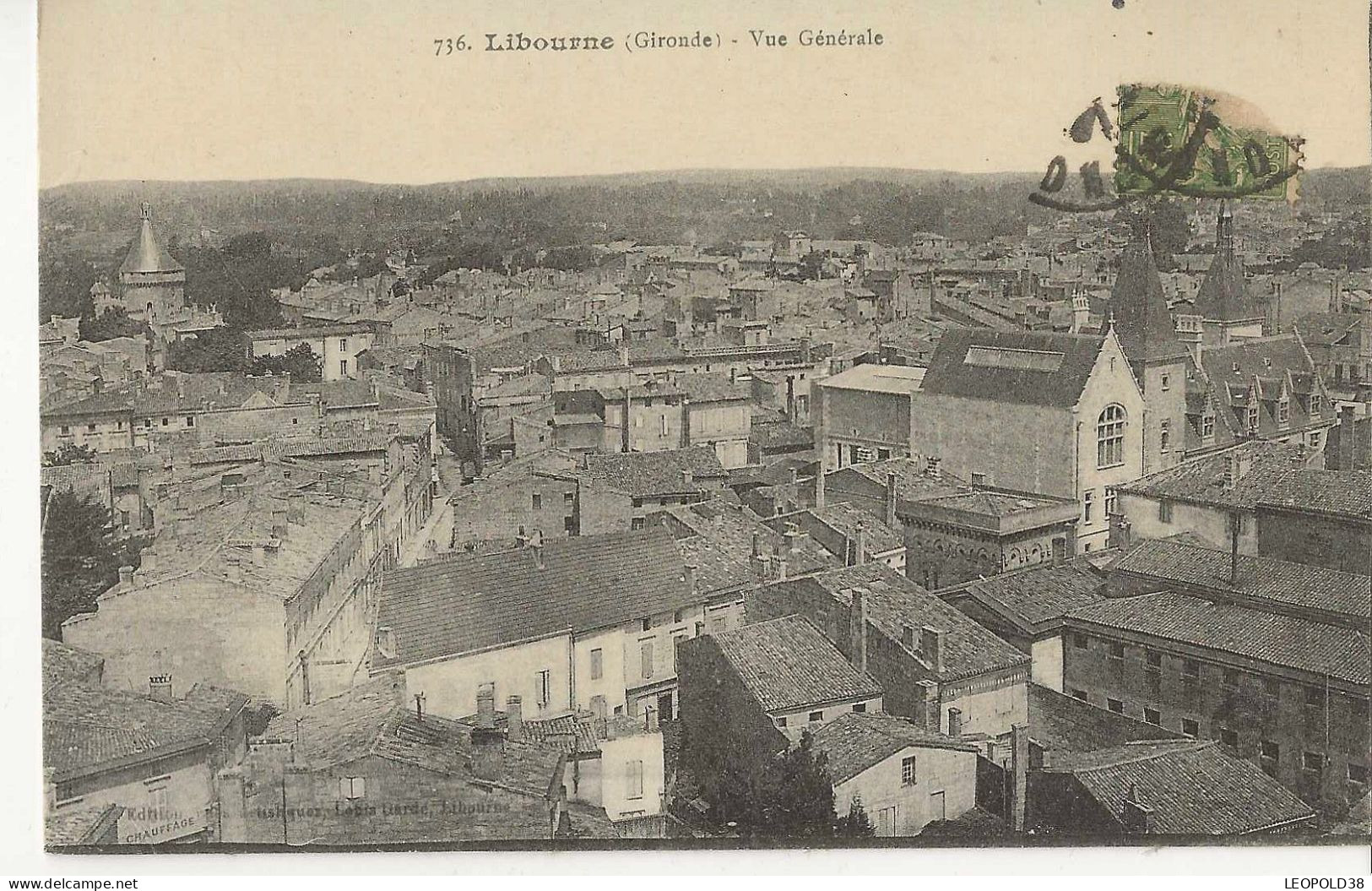 LIBOURNE Vue Générale - Libourne