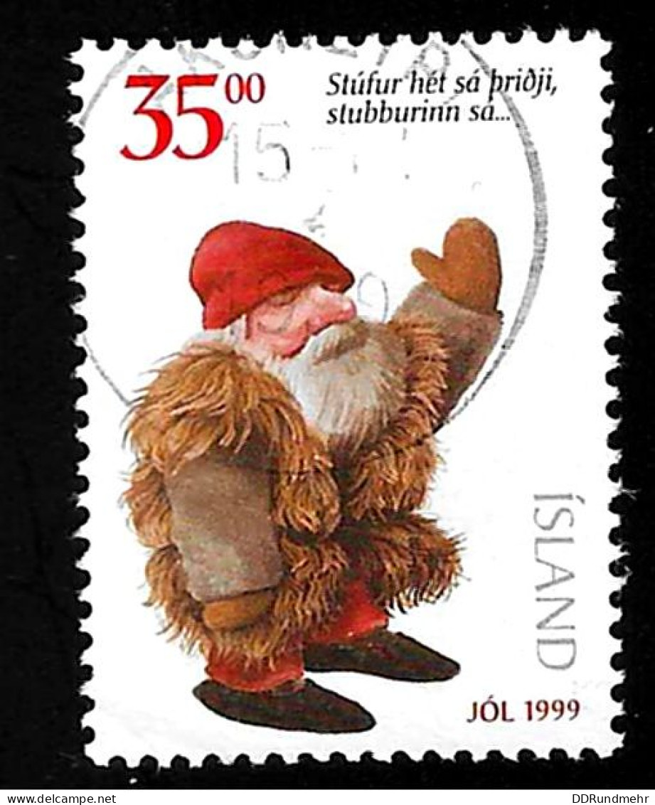 1999 Trolls Michel IS 930 Stamp Number IS 896c Yvert Et Tellier IS 877D Stanley Gibbons IS 941 Used - Gebraucht