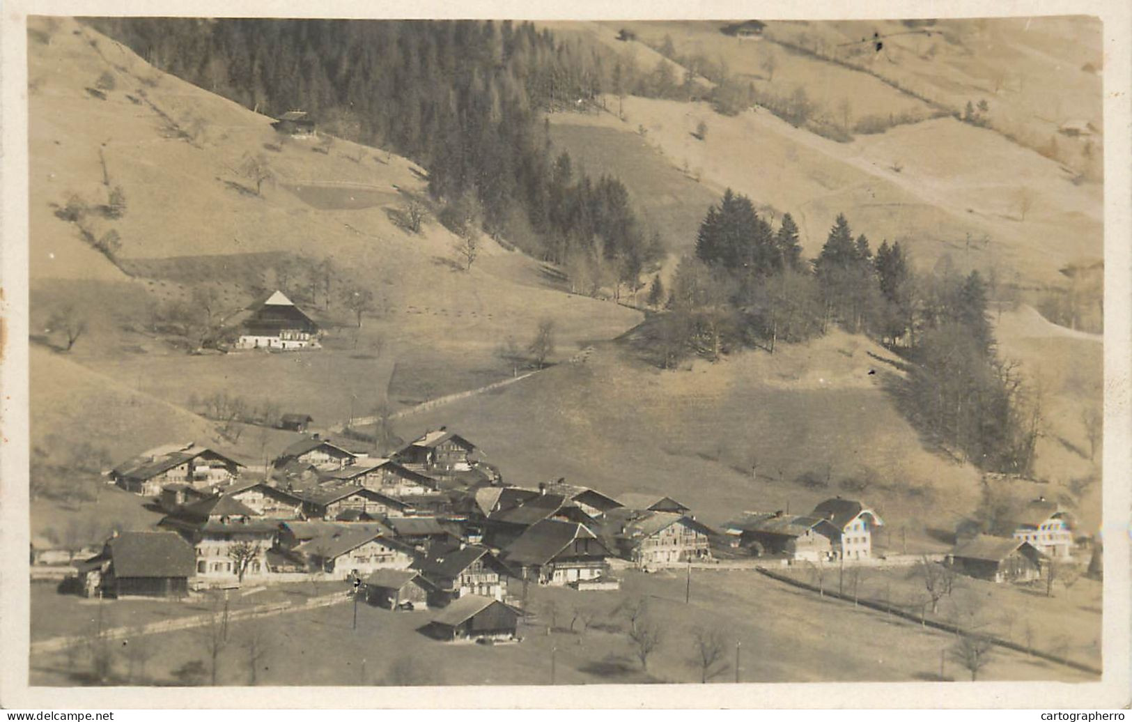 Postcard Switzerland Erlenbach - Other & Unclassified