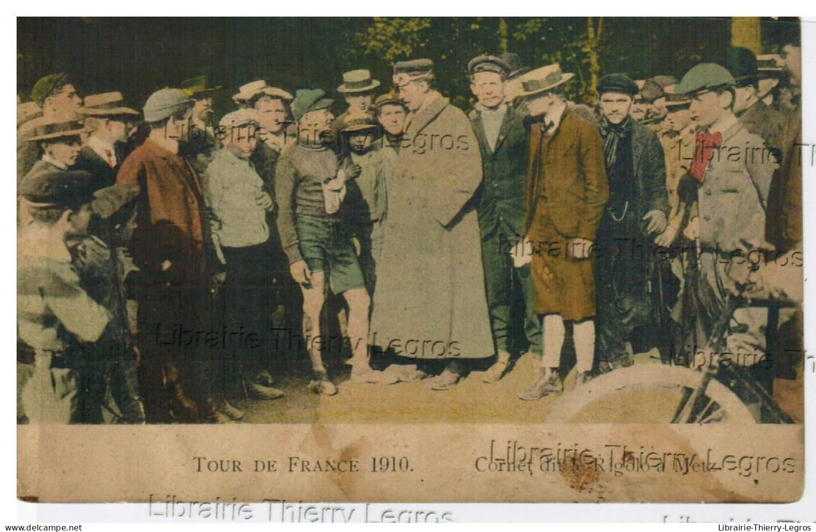 CPA    Tour De France 1910 Cornet Dit "le Rigolo" à Metz Cyclisme Velo Biking - Radsport