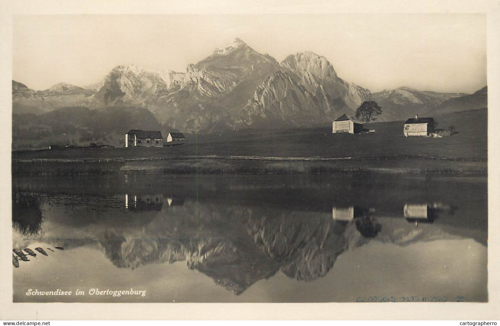 Postcard Switzerland Schwendisee Im Obertoggenburg - Other & Unclassified