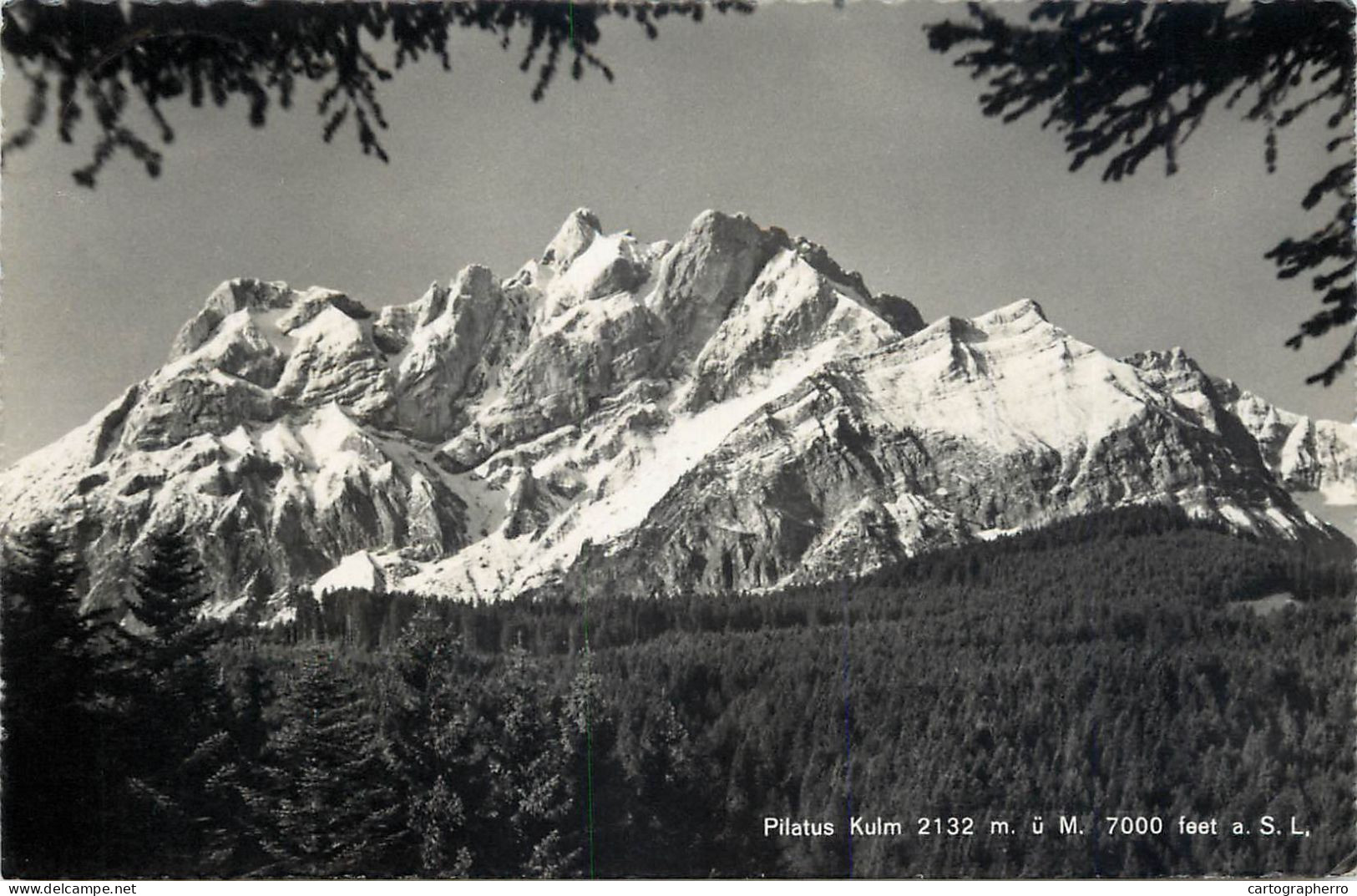 Postcard Switzerland Pilatus Kulm - Autres & Non Classés