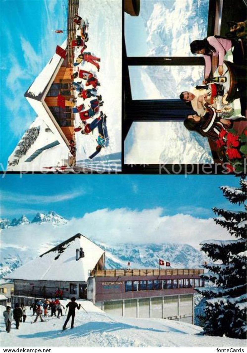 13339768 Planachaux Bergrestaurant Plein Ciel Wintersportplatz Alpen Planachaux - Other & Unclassified