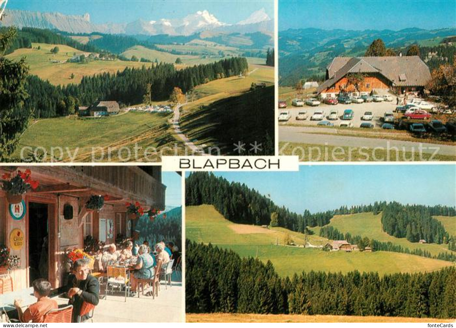 13339758 Trubschachen Restaurant Blapbach Landschaftspanorama Alpen Trubschachen - Other & Unclassified