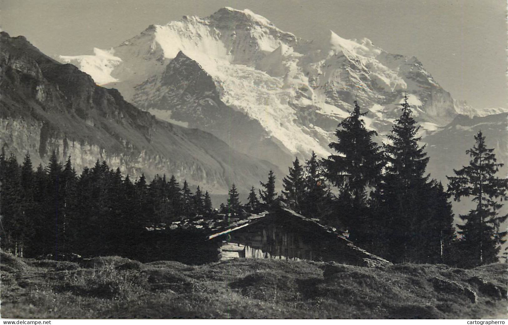 Postcard Switzerland Jungfrau - Other & Unclassified