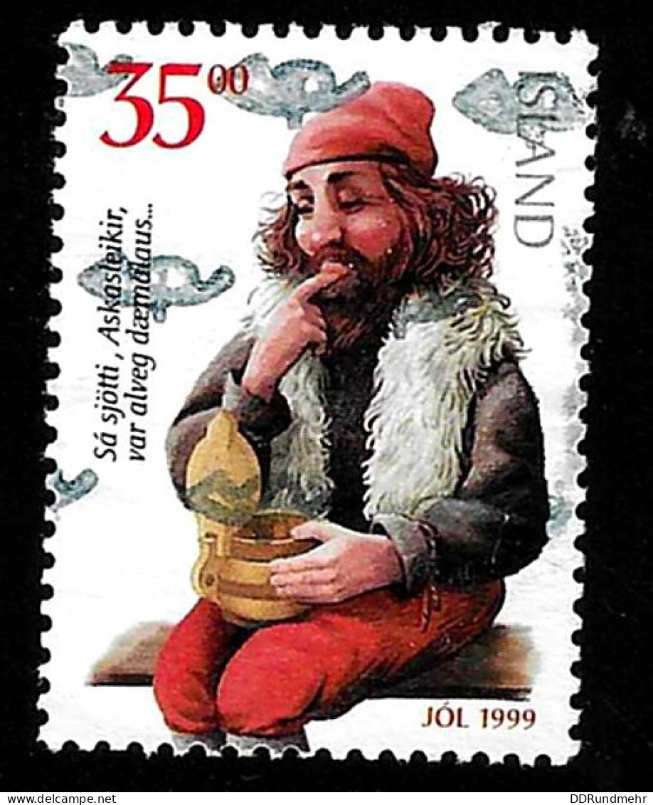 1999 Troll  Michel IS 933 Stamp Number IS 896f Yvert Et Tellier IS 877G Stanley Gibbons IS 944 Used - Used Stamps