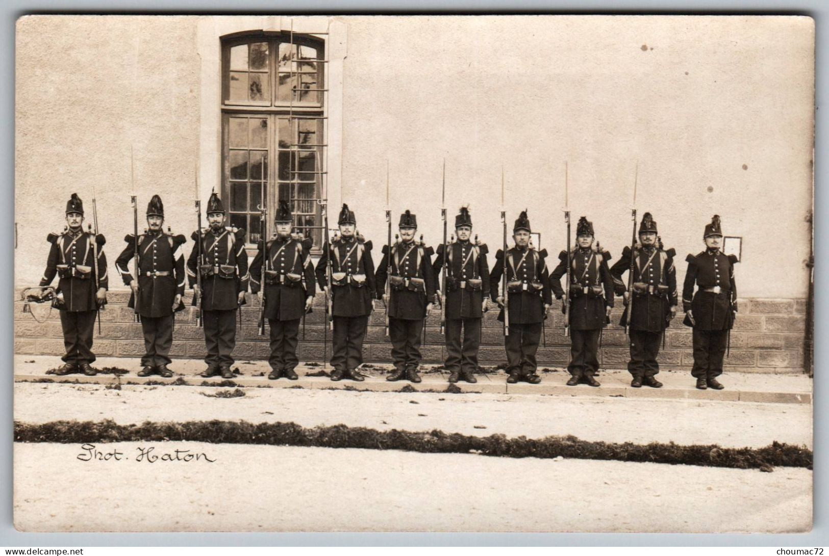 2039, Vosges, Rambervillers, Carte Photo Haton, 17e BCP Bataillon De Chasseurs à Pied - Rambervillers