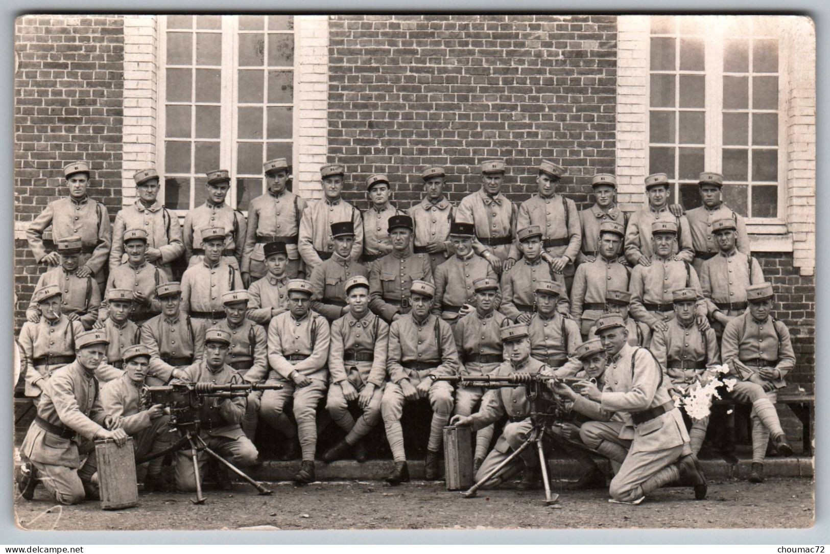 2024, Oise, Beauvais, 51e RI Régiment D'Infanterie, Mitrailleuse Hotchkiss, état - Beauvais