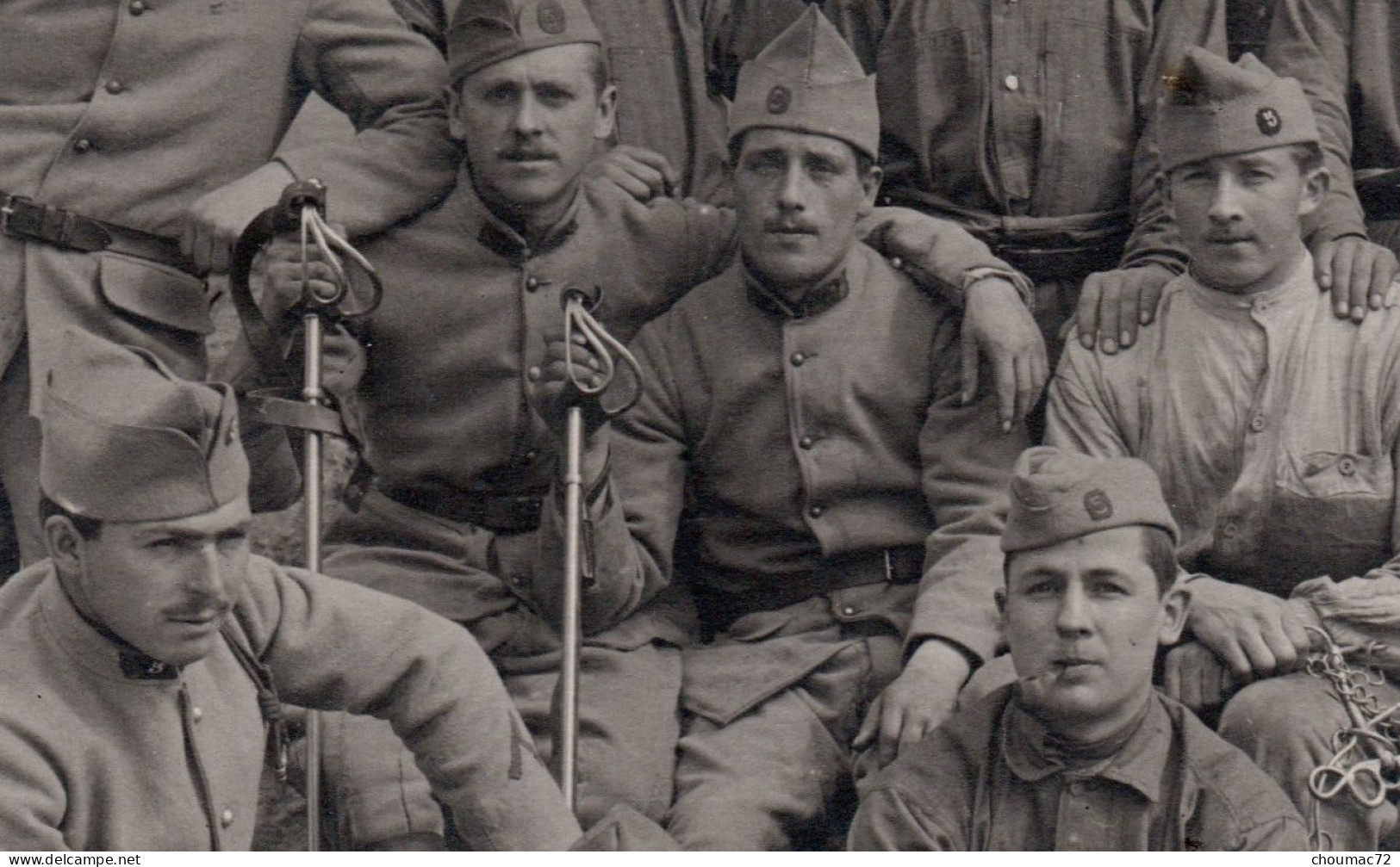 2025, Oise, Senlis 1921, Carte Photo, 5e RCC Régiment De Chasseurs à Cheval - Senlis