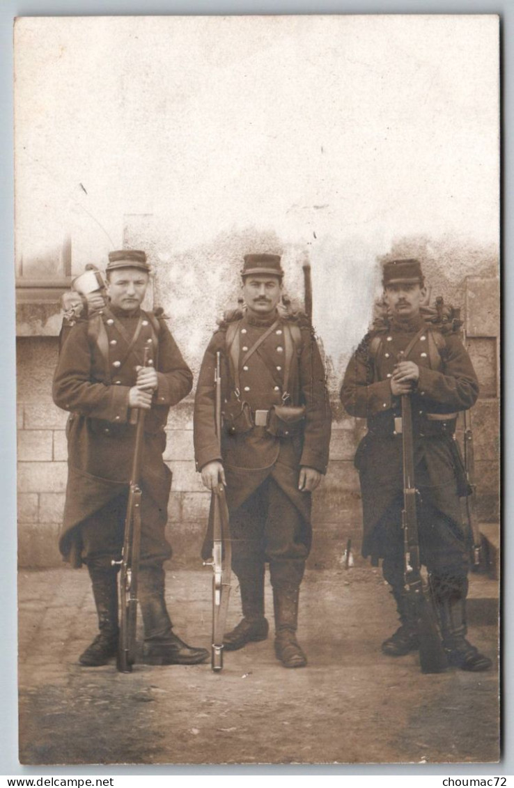 2010, Indre, Chateauroux 1909, Carte Photo, 90e RI Régiment D'Infanterie Signé Alphonse Laoustier - Chateauroux