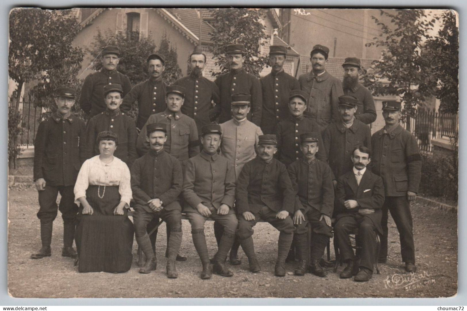 2005, Doubs, Besançon, Cartye Photo Dufour, 35e RI Régiment D'Infanterie, état !! - Besancon