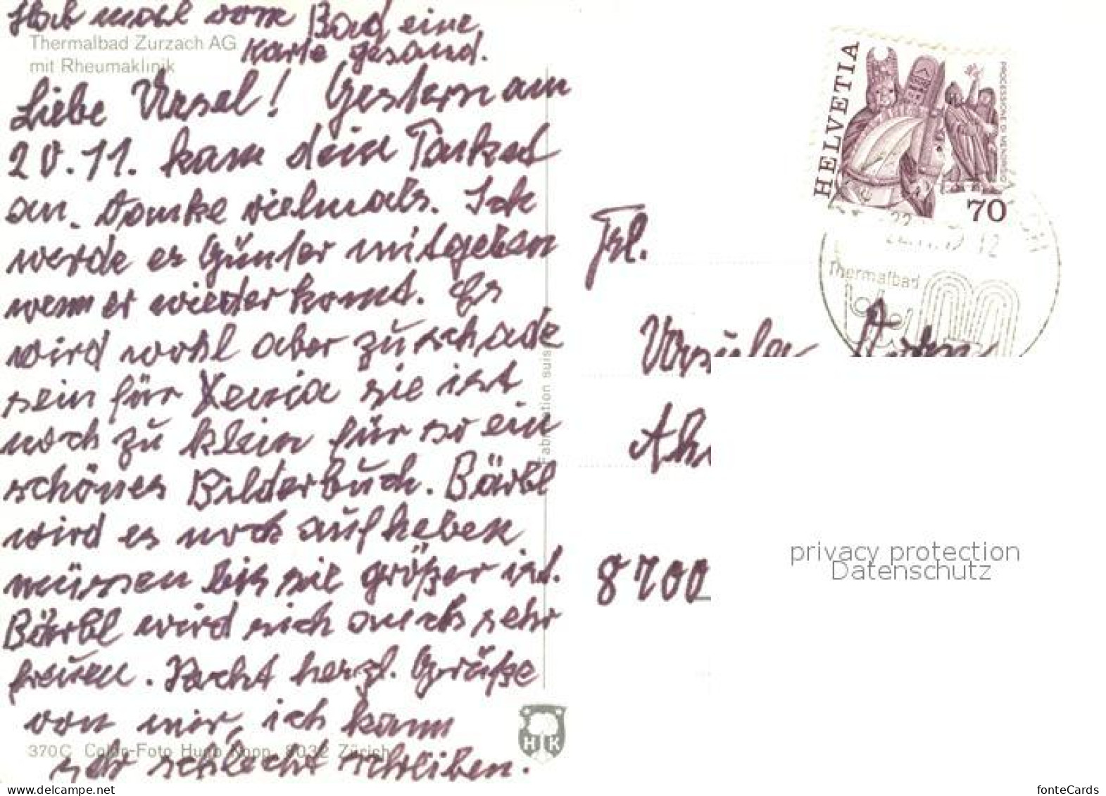 13337942 Zurzach Mit Rheumaklinik Zurzach - Other & Unclassified