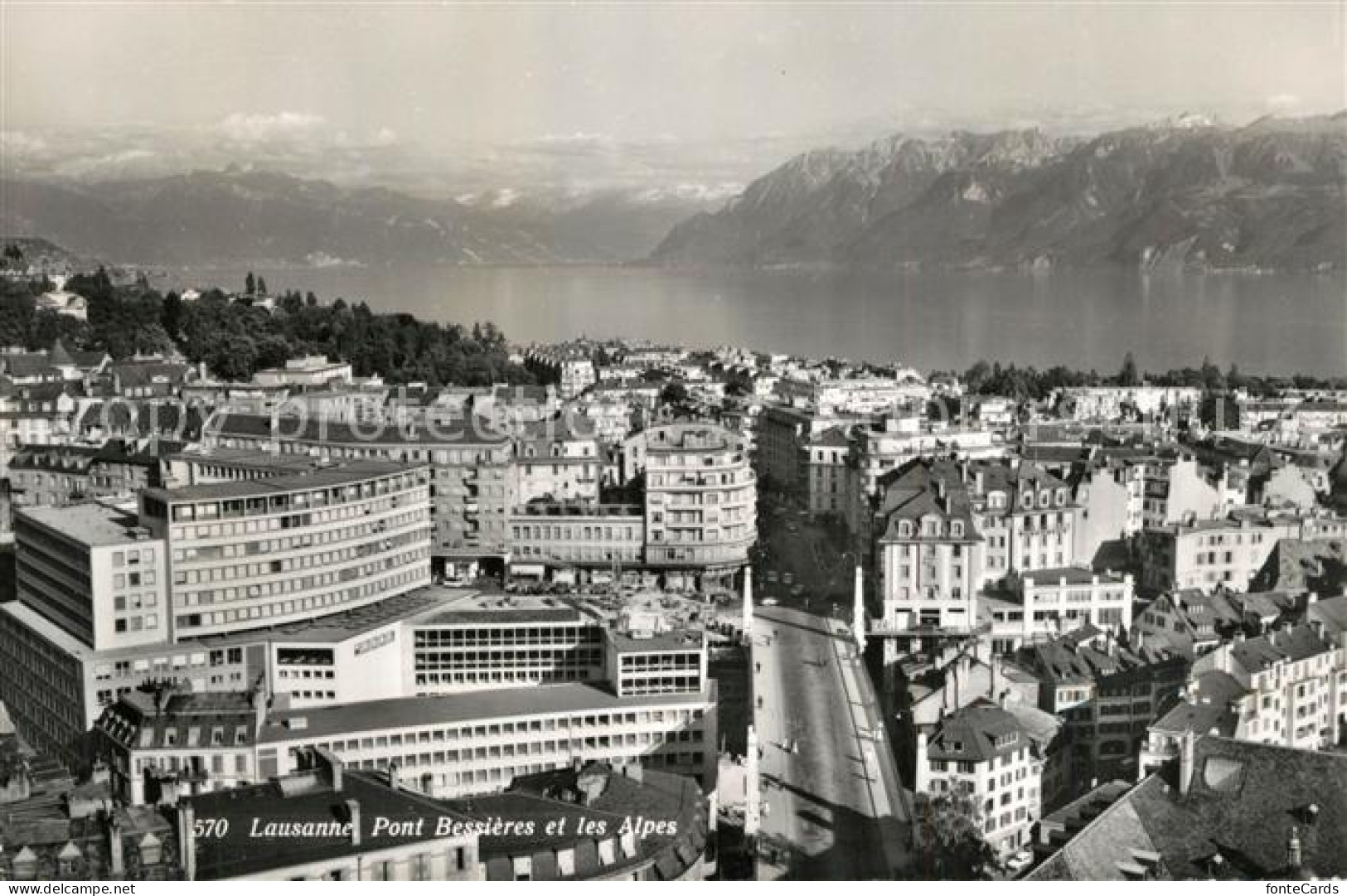 13334200 Lausanne VD Pont Bessieres Et Les Alpes Lausanne VD - Autres & Non Classés