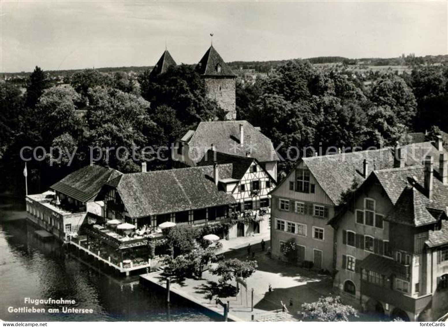 13333020 Gottlieben Fliegeraufnahme Untersee Gottlieben - Autres & Non Classés